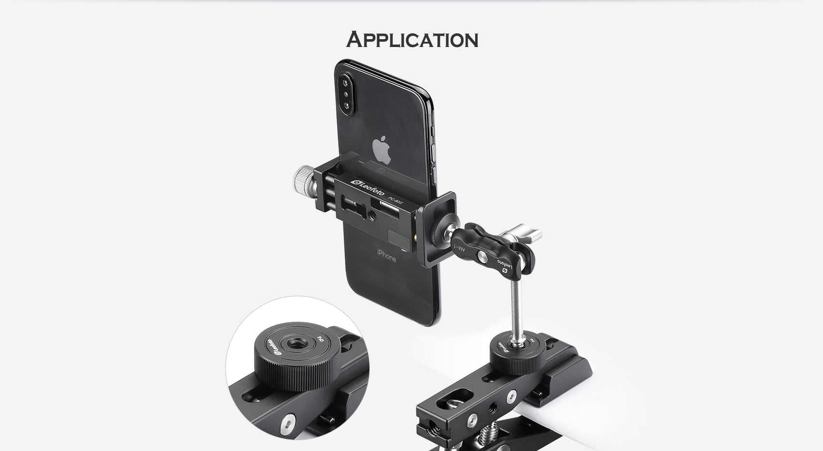Leofoto CF-5 Male 1/4" to Female 1/4" Adapter Accessory