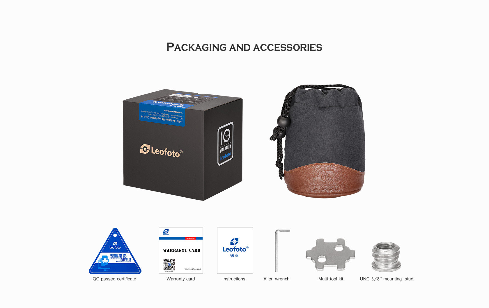 Leofoto LH-36LR Ball Head with LR-50 Lever Release Clamp | Arca Compatible