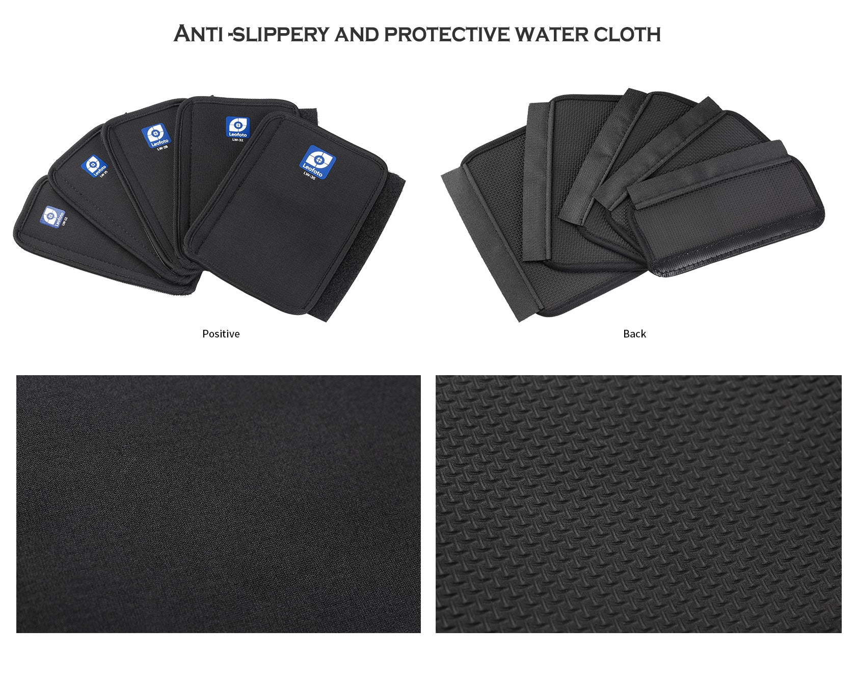 Leofoto Tripod Leg Wrap Set LW-22/LW-25/LW-28/LW-32/LW-36/LW-40 (3 pieces)