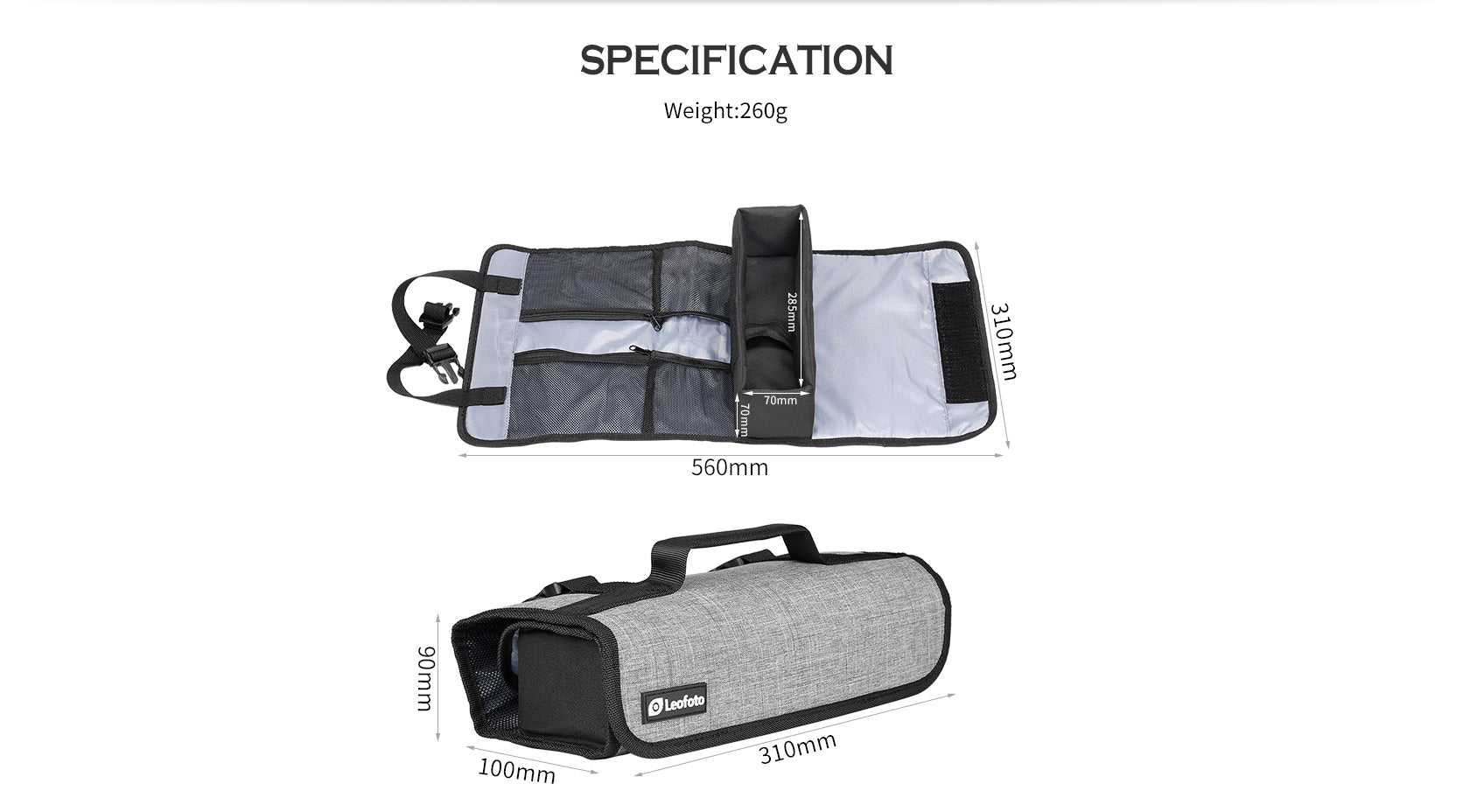 Leofoto AC-1 Multi-Functional Mini Digital Storage Bag