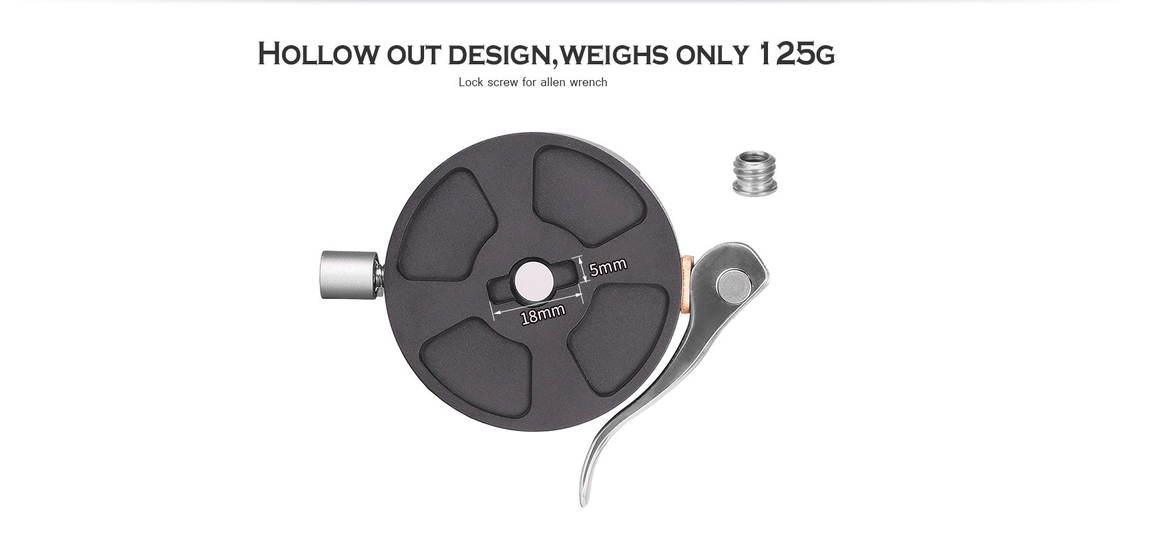Leofoto PCL Series Panning Lever-Release Control Clamp | Arca Compatible