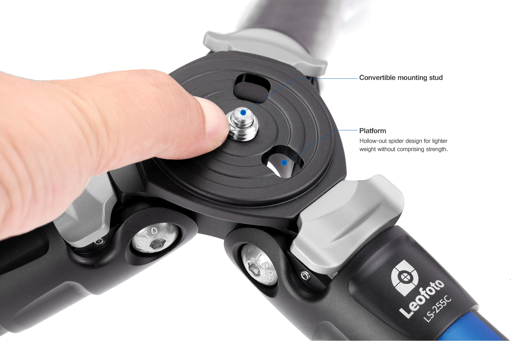 Leofoto LS-255C Ranger Series Tripod Set