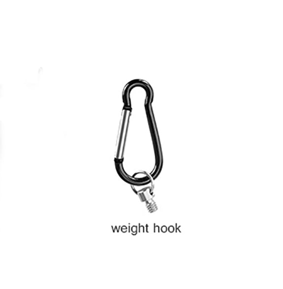 Leofoto Carabiner with 1/4" Weight Hook Optional with Mounting Stud