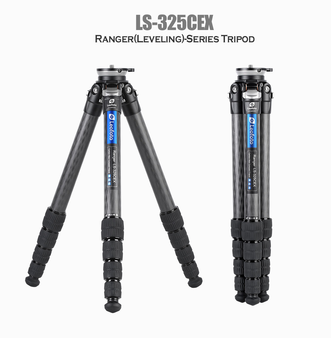 Leofoto LS-325CEX Leveling Ranger Tripod