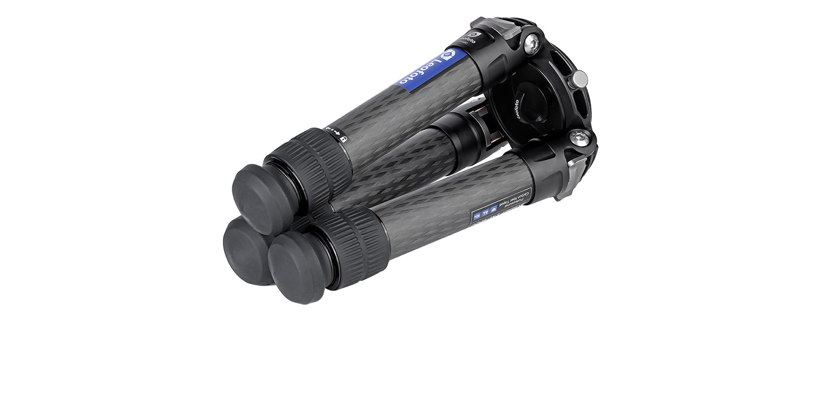 Leofoto LM-402C Short Tripod with 100mm Video Bowl+Platform and Bag | Max Load 110 lb