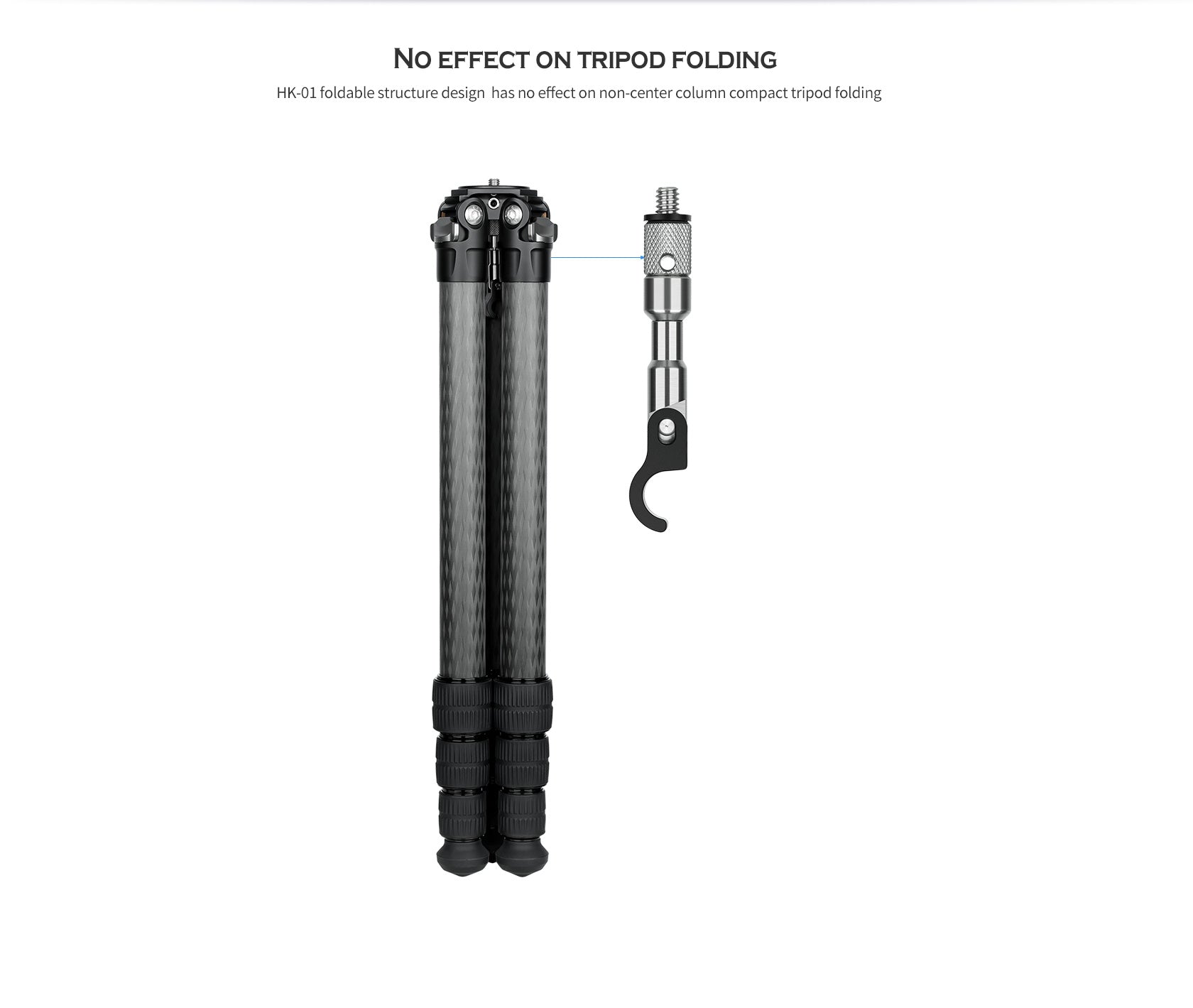 Leofoto HK-01 Tripod Weight Hook 1/4" thread compatible with LS Ranger Tripods without Leveling