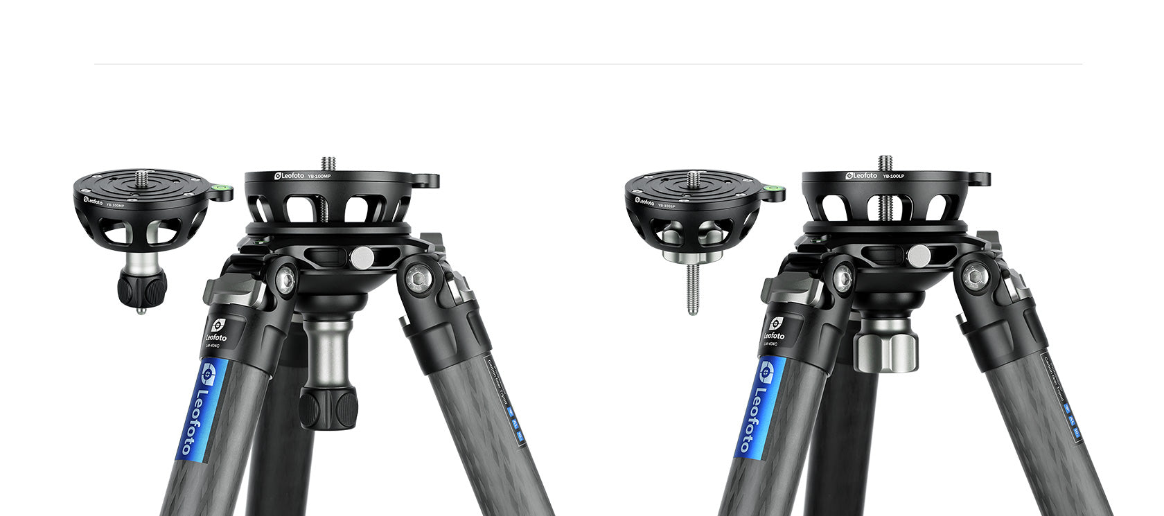 Leofoto YB-100LP / YB-100MP / YB-100SP | Leveling Base with Handle for 100mm Bowl | 3/8"