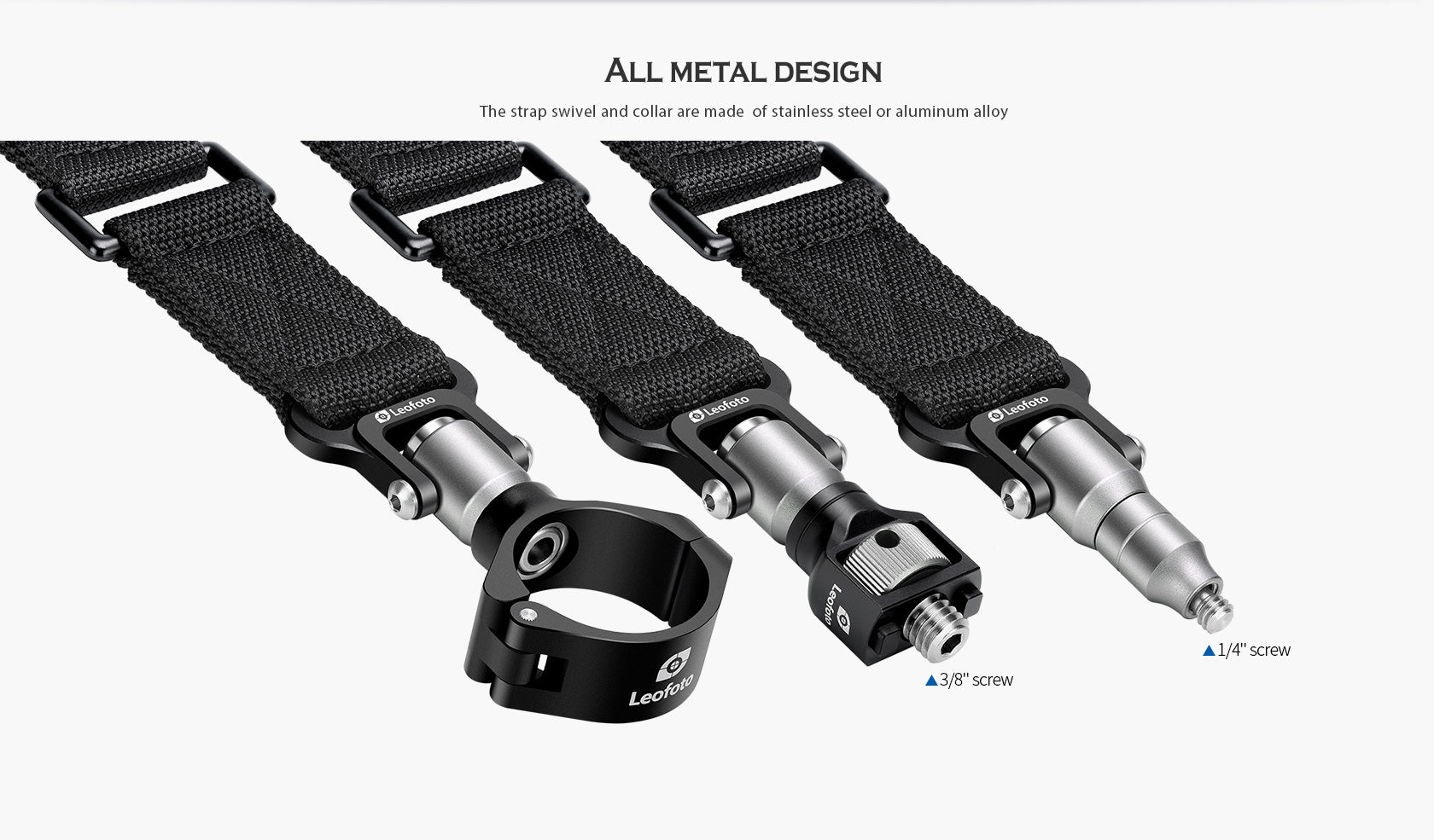 Leofoto Push Button Quick Detach Modular Tripod Strap For LS Series and LM Series Tripods