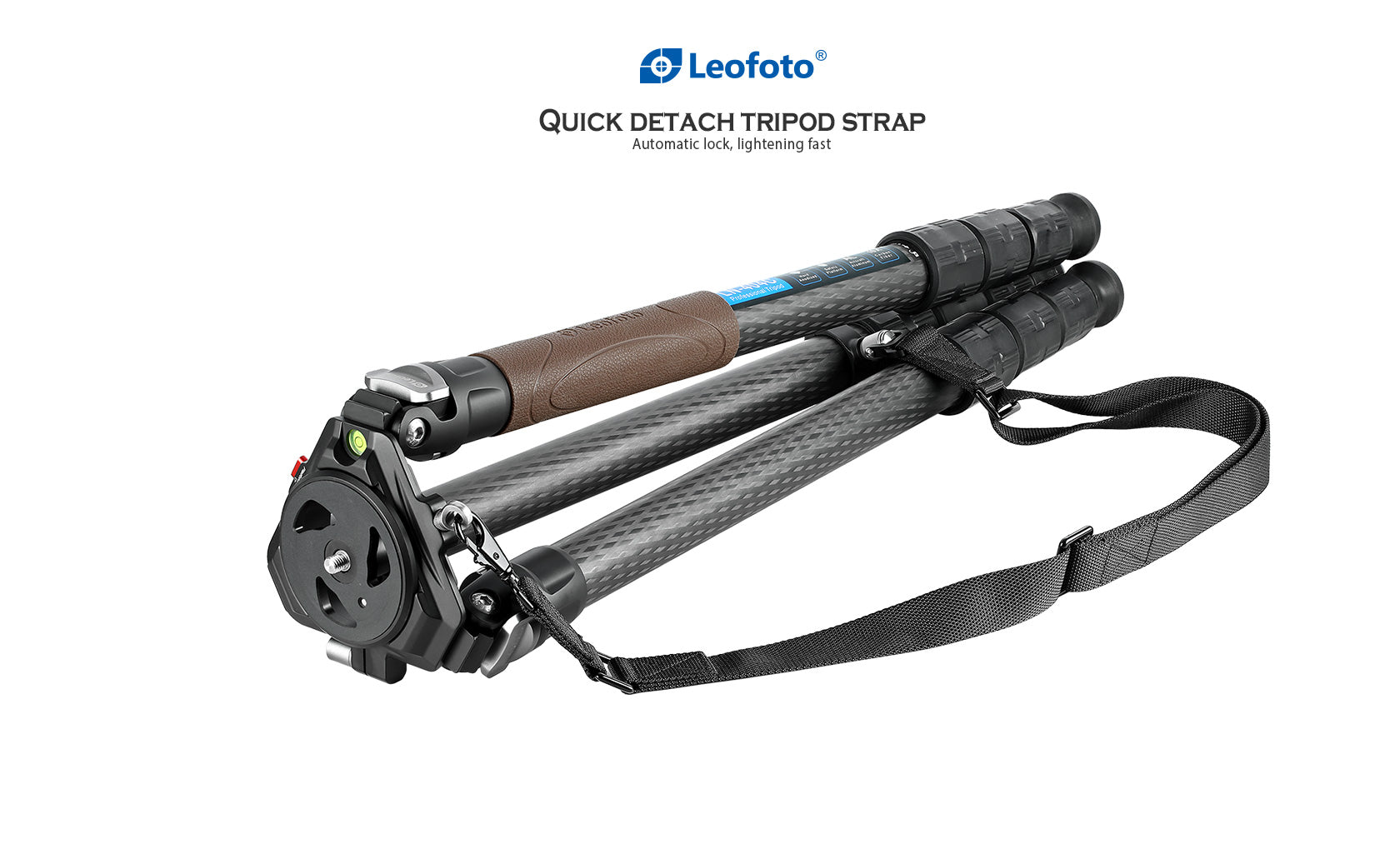 Leofoto Push Button Quick Detach Modular Tripod Strap For LN Series Tripods