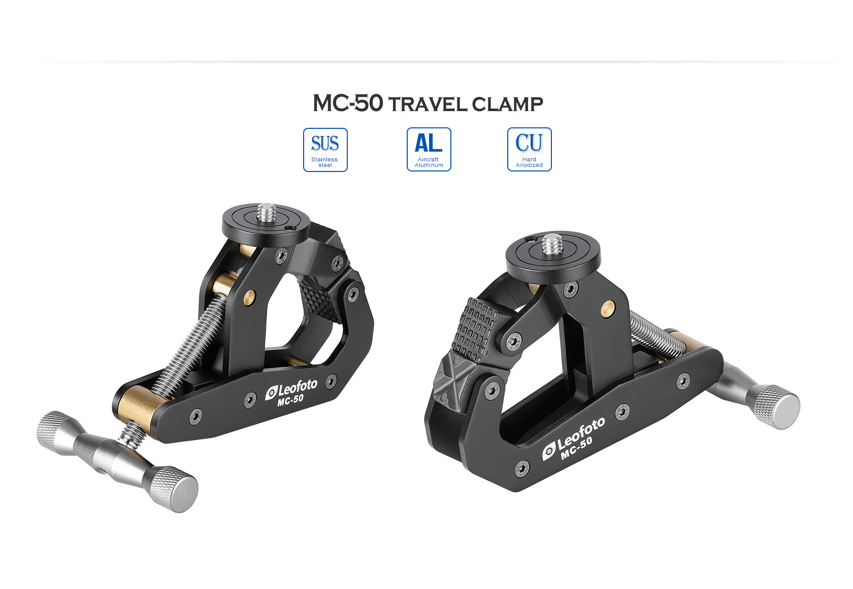 Leofoto MC-50 Multipurpose Clamp