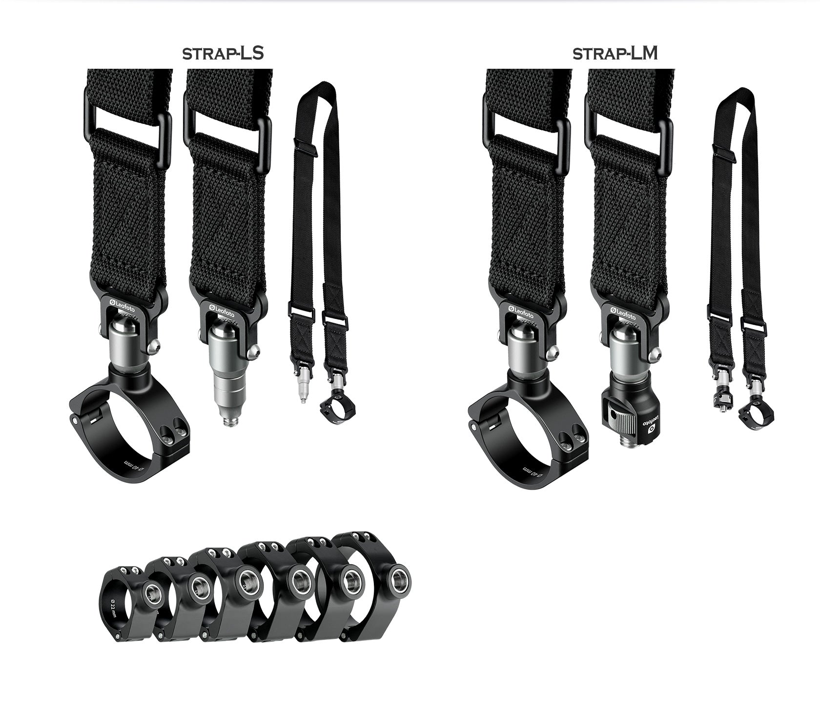 Leofoto Push Button Quick Detach Modular Tripod Strap For LS Series and LM Series Tripods