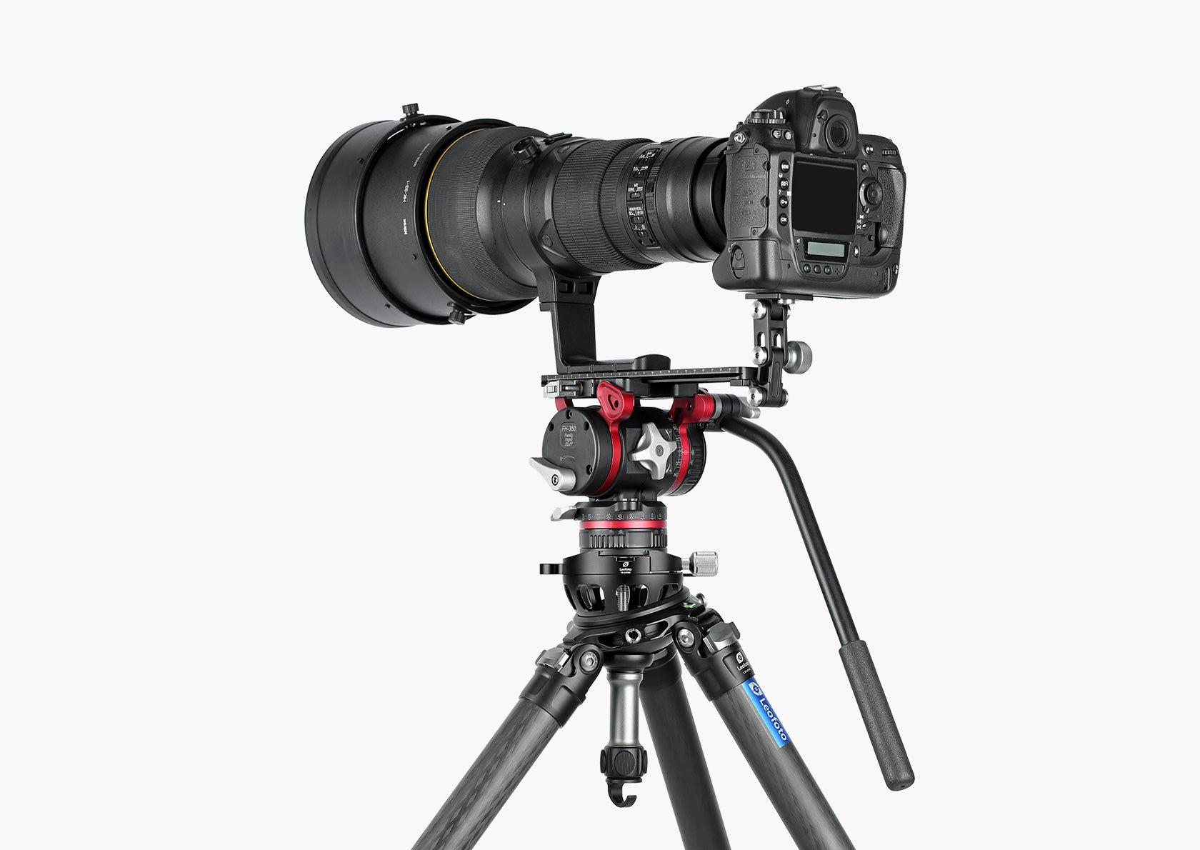 Leofoto YB-100LK / YB-100MK / YB-100SK | Leveling Base with Handle for 100mm Bowl | Arca Clamp