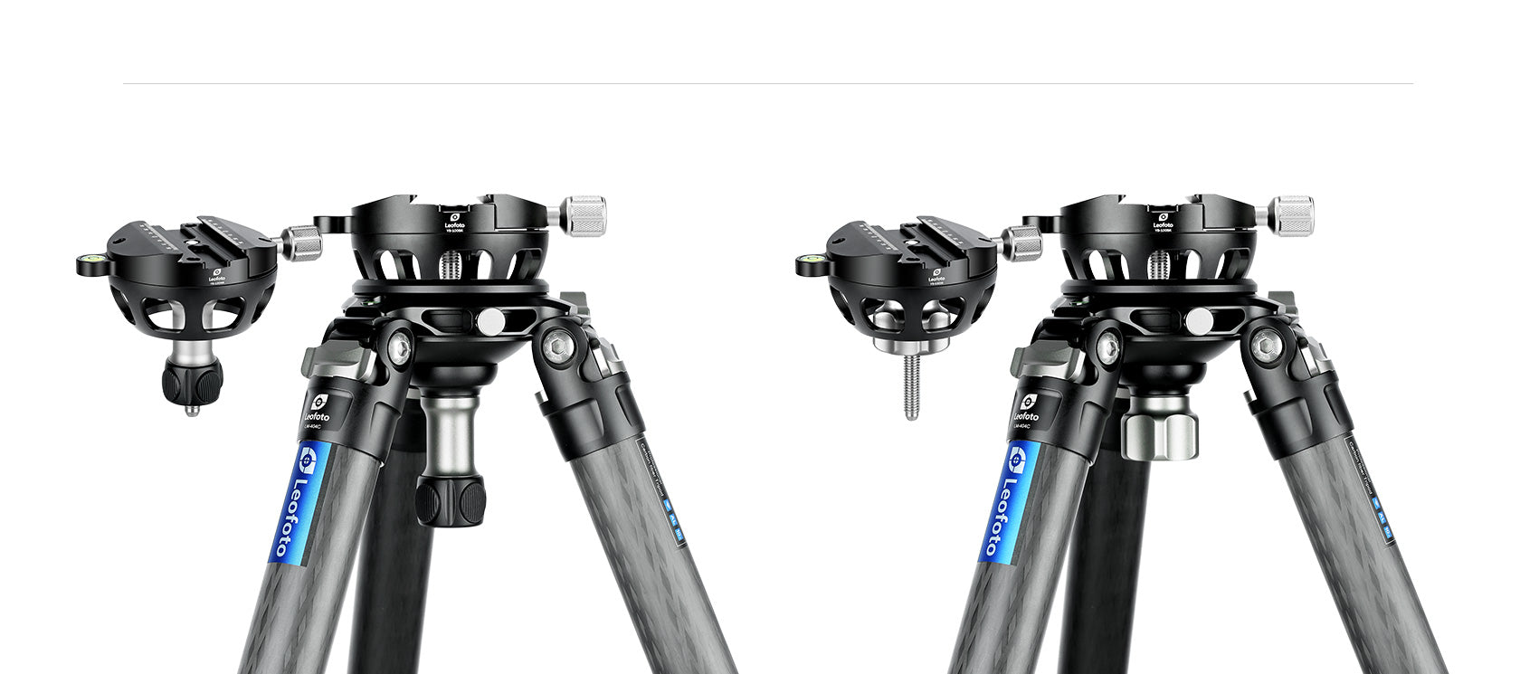 Leofoto YB-100LK / YB-100MK / YB-100SK | Leveling Base with Handle for 100mm Bowl | Arca Clamp