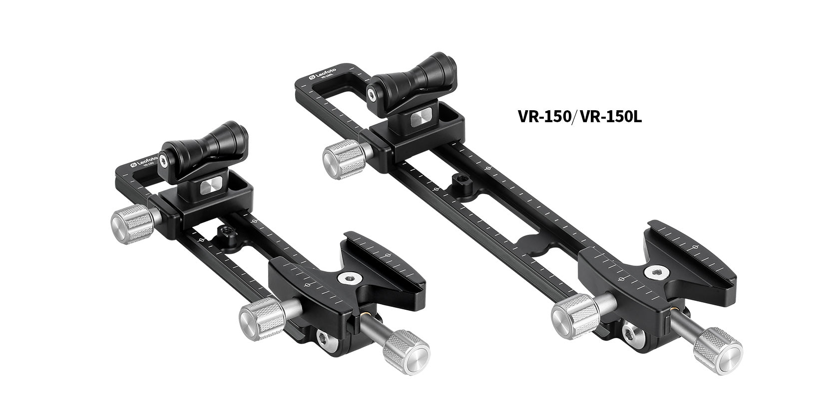 Leofoto VR-150 (Rail 171mm) / VR-150L (Rail 271mm) Dual Pivot Long Tele Lens Support for Arca