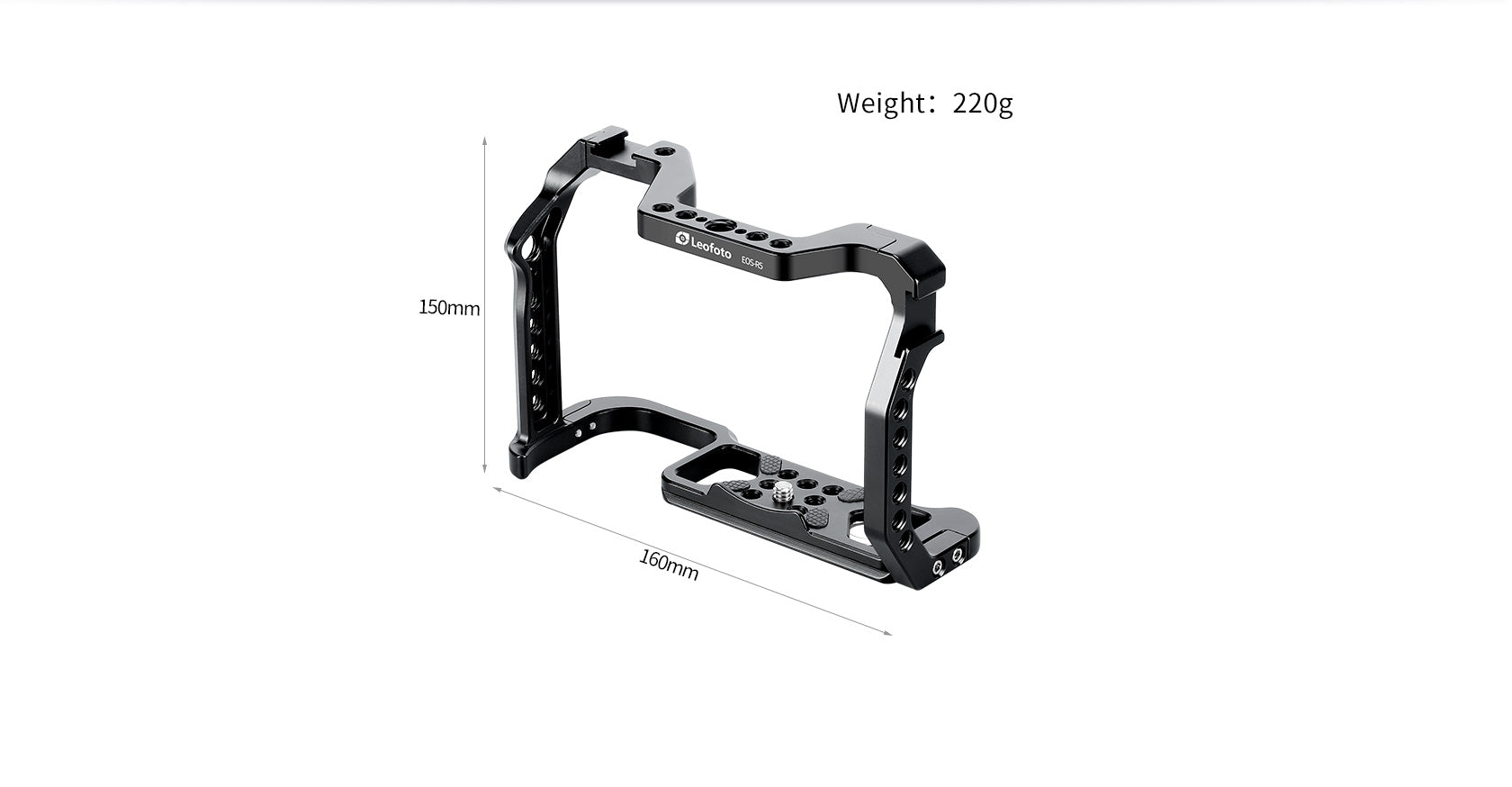 Leofoto EOS-R5 Custom Cage for Canon EOS-R5 Camera