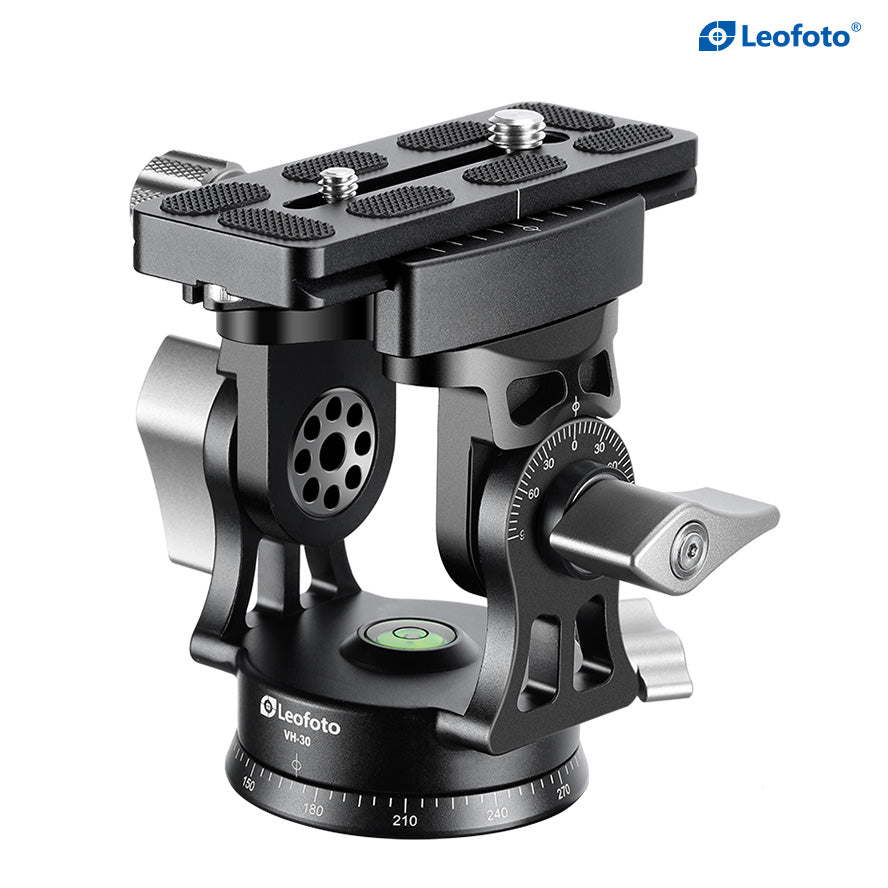 Leofoto VH-30 / VH-30N Two-Way Tele Lens Head | Arca Compatible