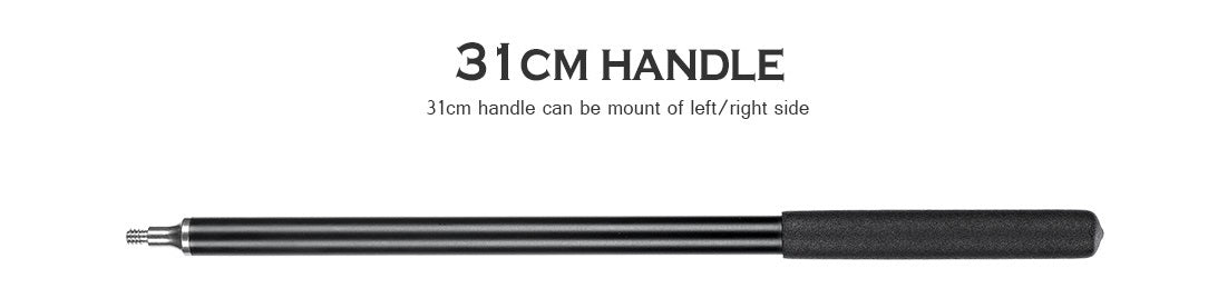 Leofoto Handle 31cm / 12in for VH-30N / VH-30RN Monopod Head | 1/4" Screw