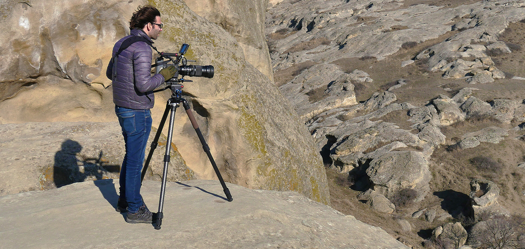 Leofoto LN-404C Heavy Duty Tripod with 100mm Bowl+Platform & Bag