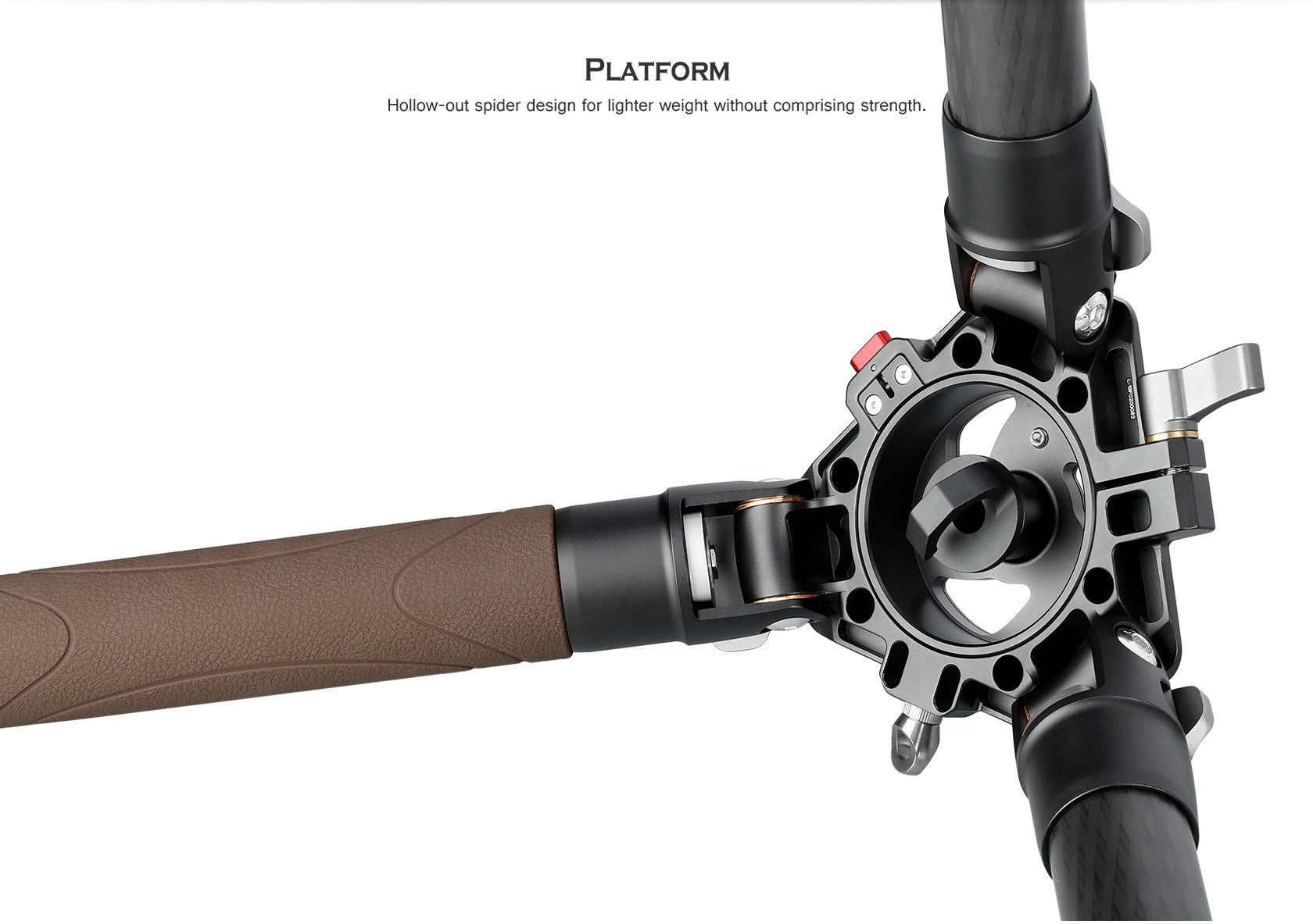 Leofoto LN-404C Heavy Duty Tripod with 100mm Bowl+Platform & Bag