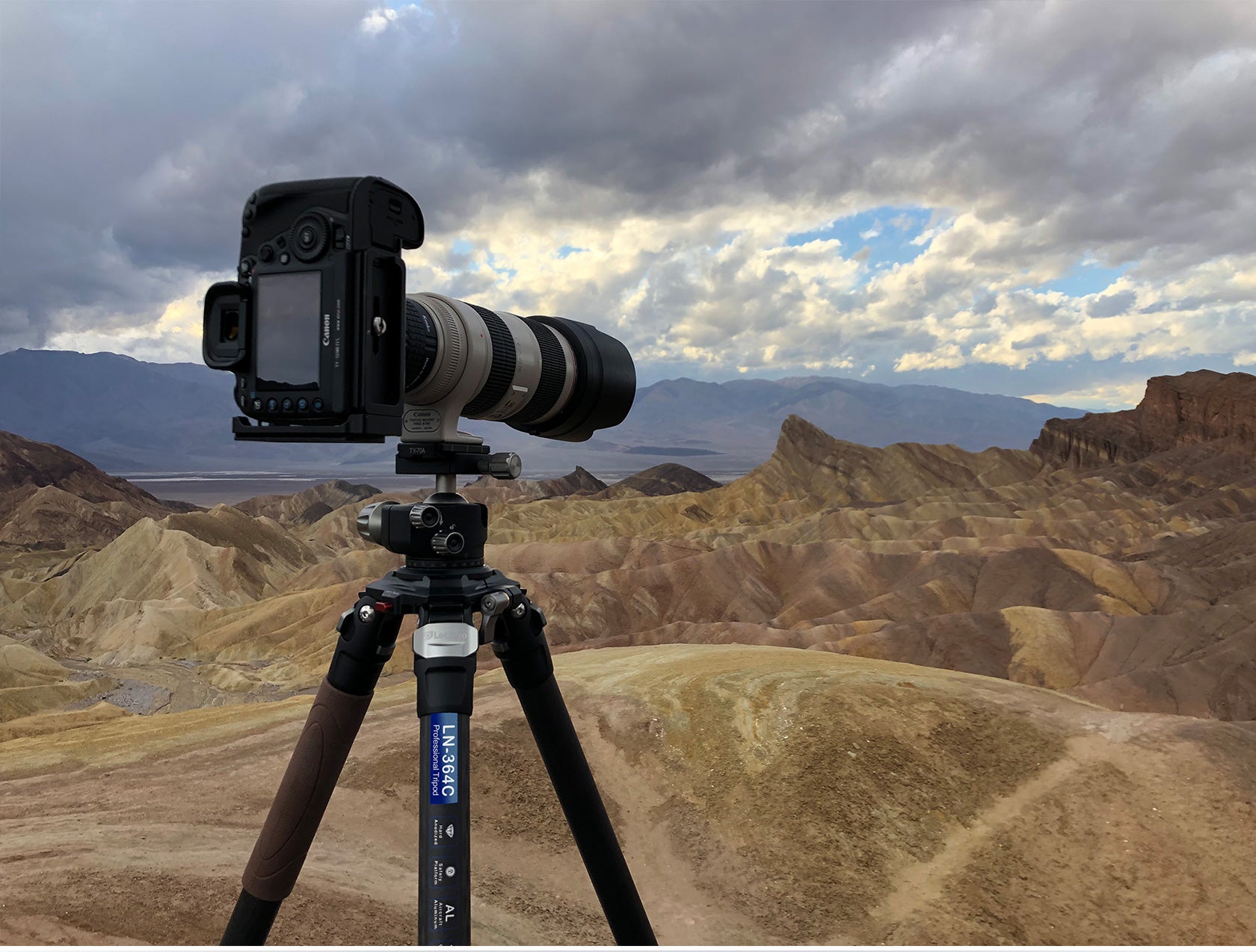 Leofoto LN-364C Heavy Duty Tripod with 75mm Video Bowl+Platform & Bag