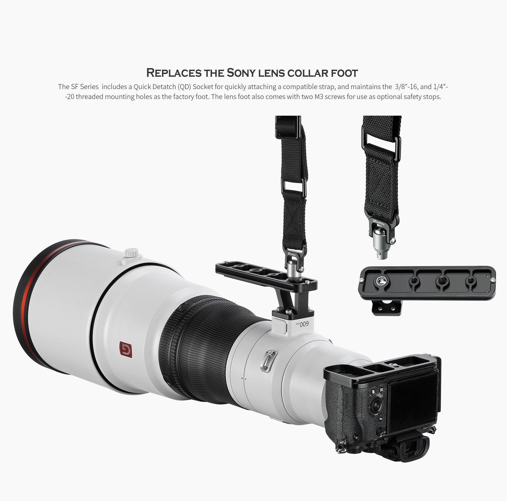Leofoto SF-03 Replacemet Lens Foot for SONY FE 400 F/2.8,600/4.0