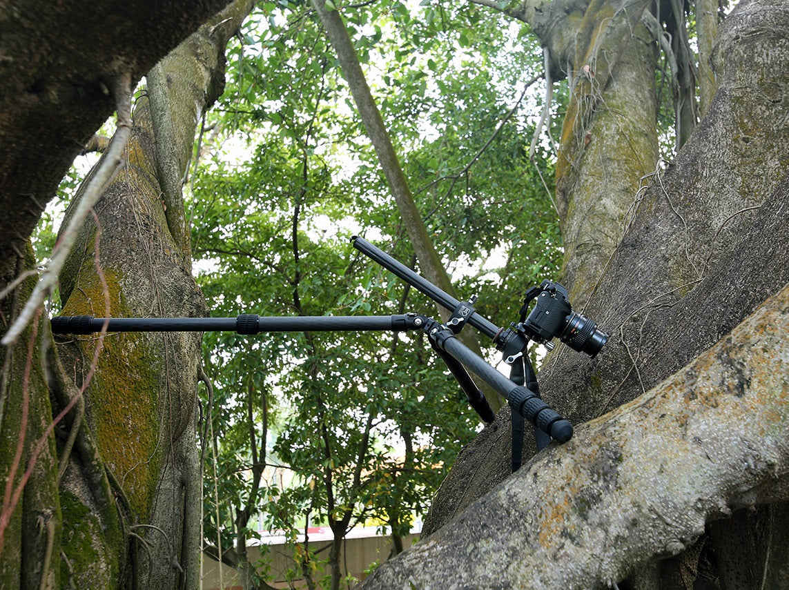 Leofoto LS-284CVL Ranger Series Tripod with Lateral Center Column