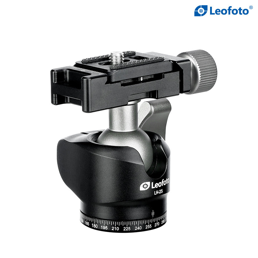 Leofoto LH-25 Mini Ball Head + QR Plate | Arca Compatible