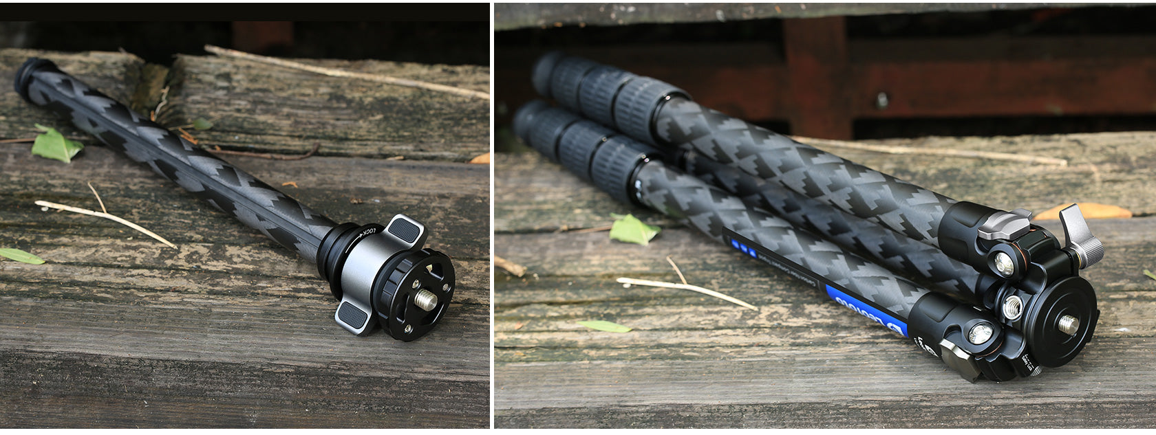 Leofoto LQ-284C Premium Carbon Fiber Tripod with Quick Swap Center Column+Apex Platform and Tripod Bag