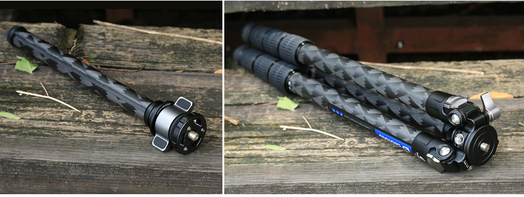 Leofoto LQ-324C Premium Carbon Fiber Tripod with Quick Swap Center Column+Apex Platform and Tripod Bag