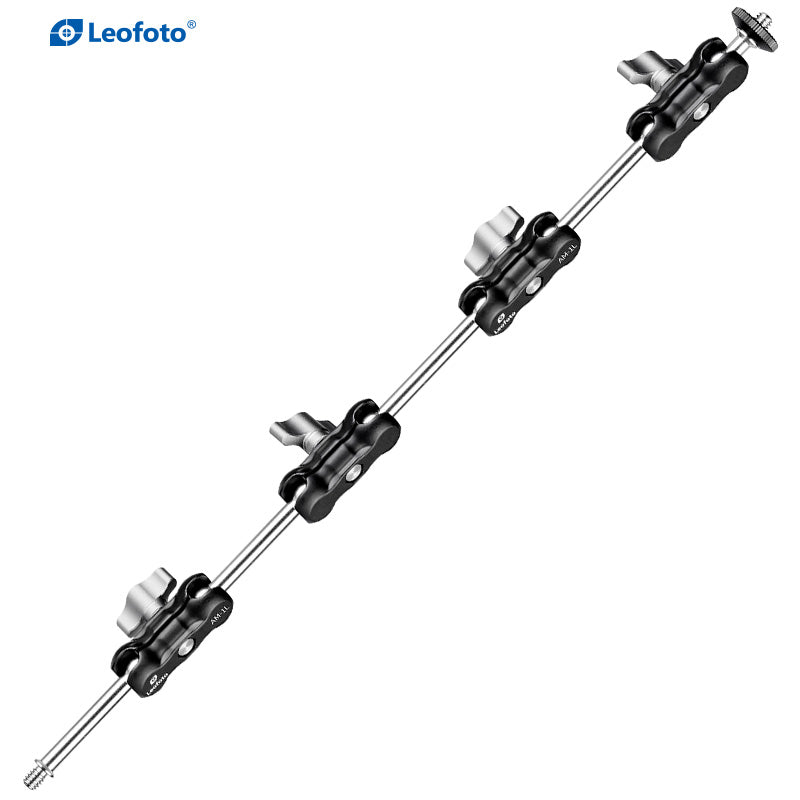 Leofoto AM-1XL Long Magic Arm 1/4" Mounting Screw/ 4 Locks