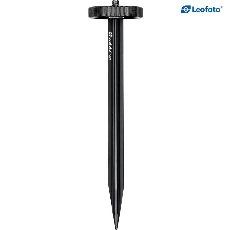 Leofoto A200+P50 8" Ground Mount Spike with 1/4" Screw