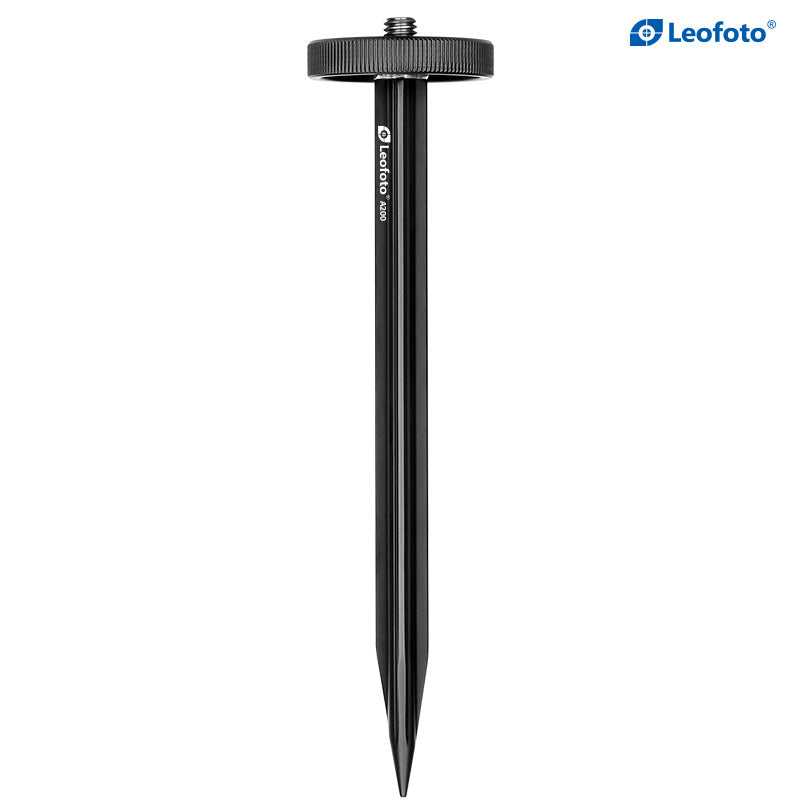 Leofoto A200+P50B 8" Ground Mount Spike with 3/8'' screw