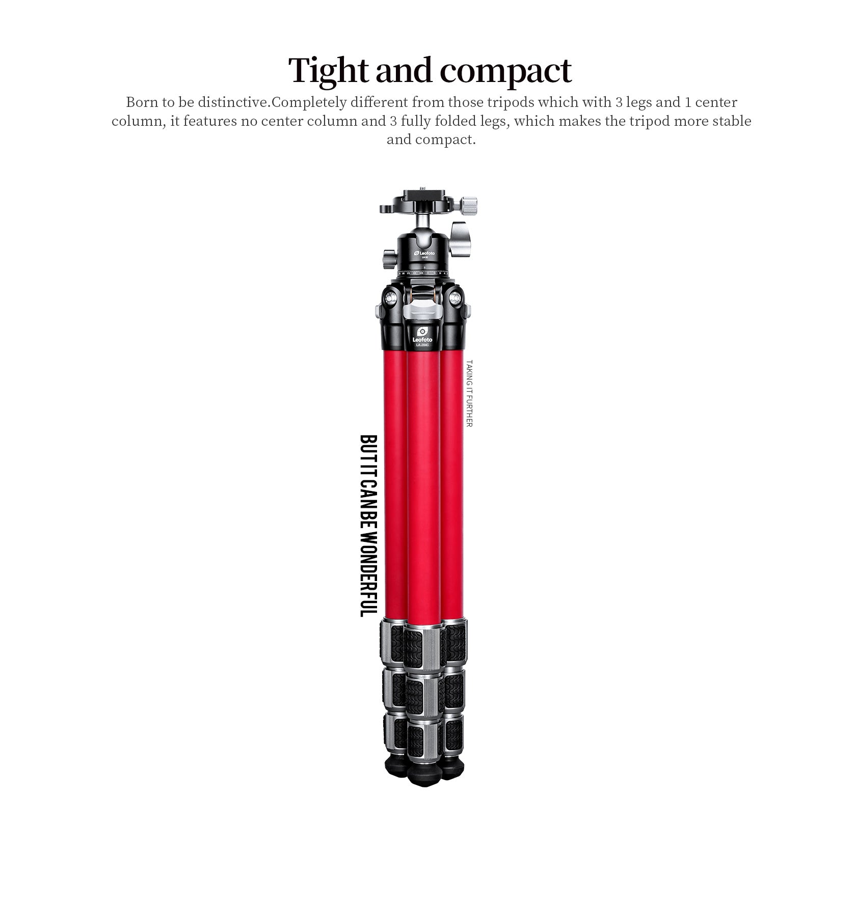 Leofoto LA-284C+LH-30/LR Athena Ocean Tripod with Ballhead | Anti-Corrosion with Titanium Foot Spike