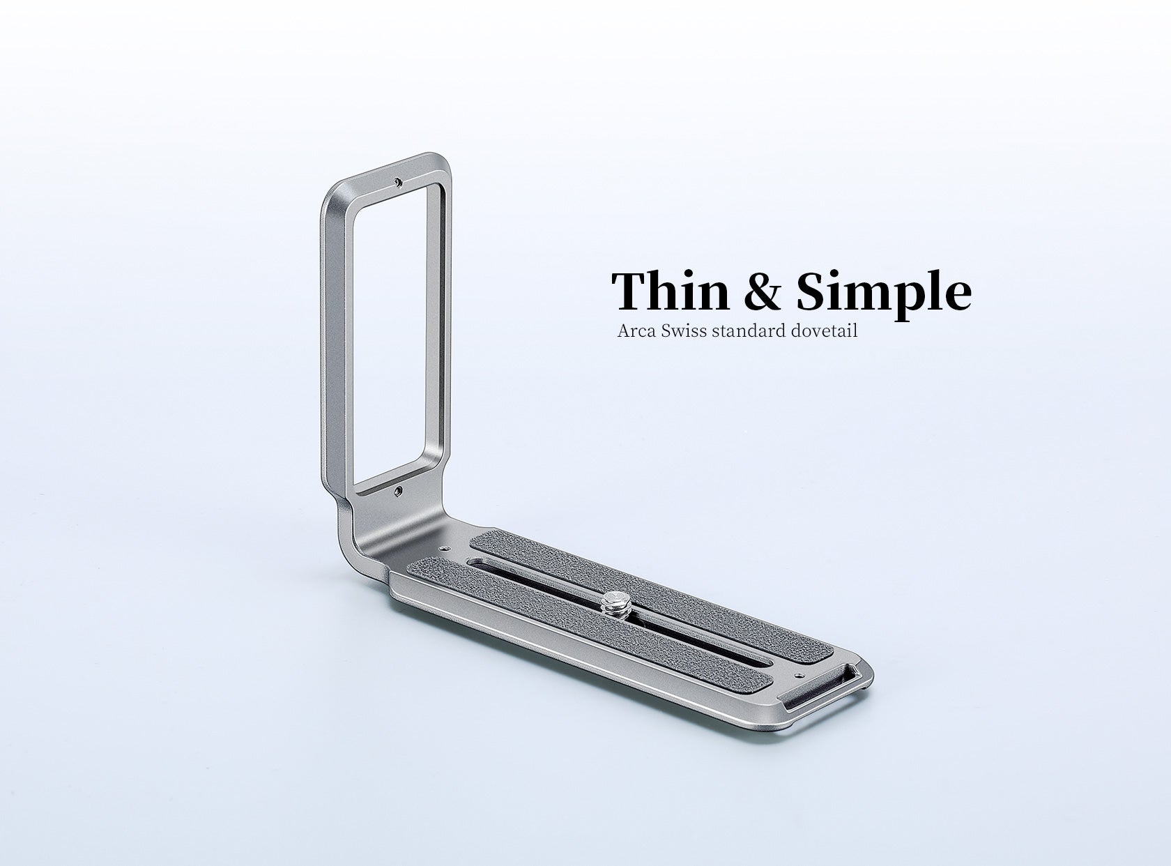 Leofoto UL-01T Universal Titanium Allow L Plate for Cameras | ARCA Compatible