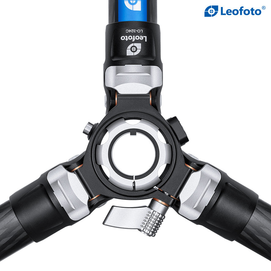 Leofoto LO-324C Tripod with Built-in Hollow Ball & Bag