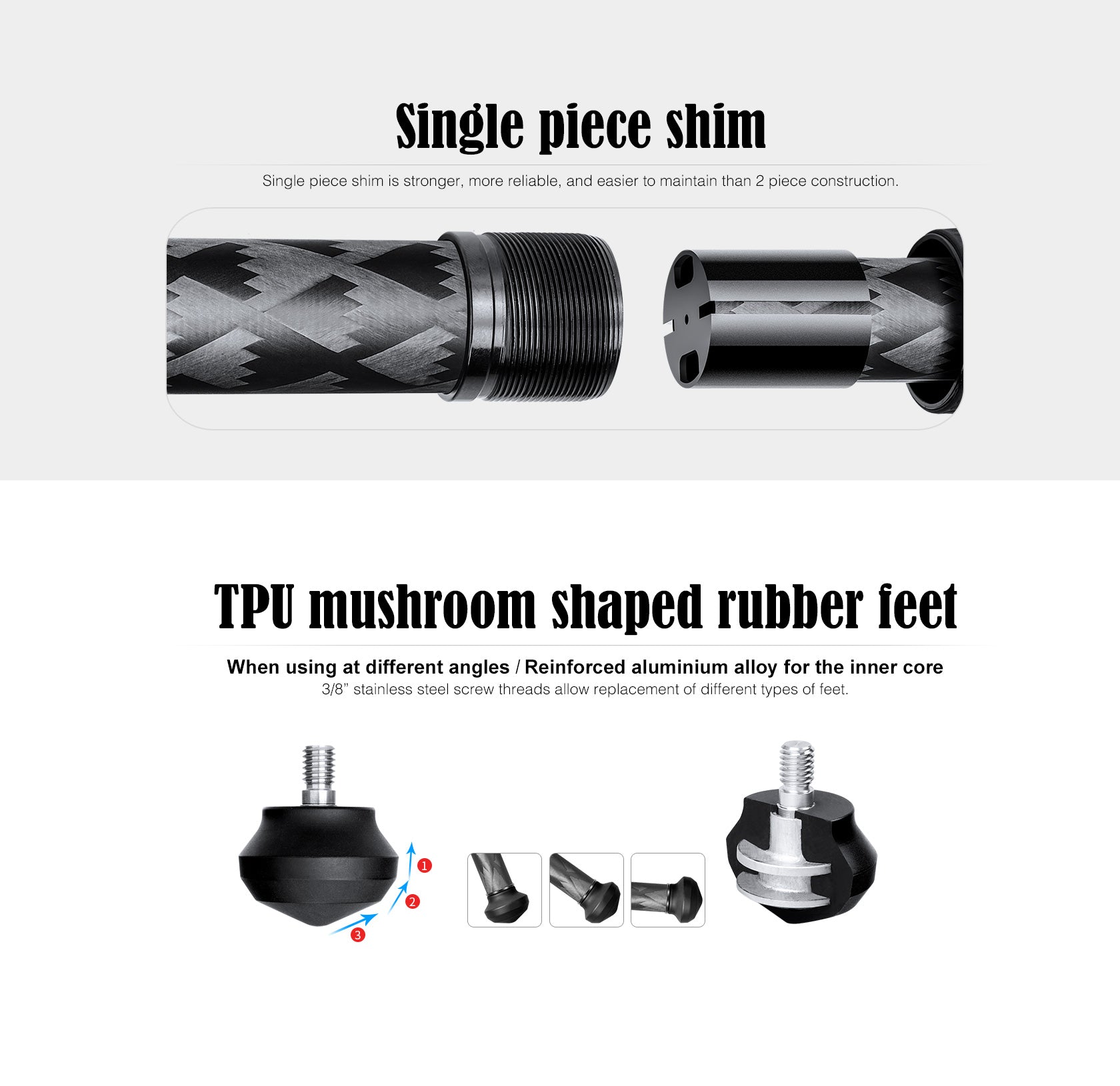 Leofoto LQ-365C Premium Carbon Fiber Tripod with Quick Swap Center Column+Apex Platform and Tripod Bag