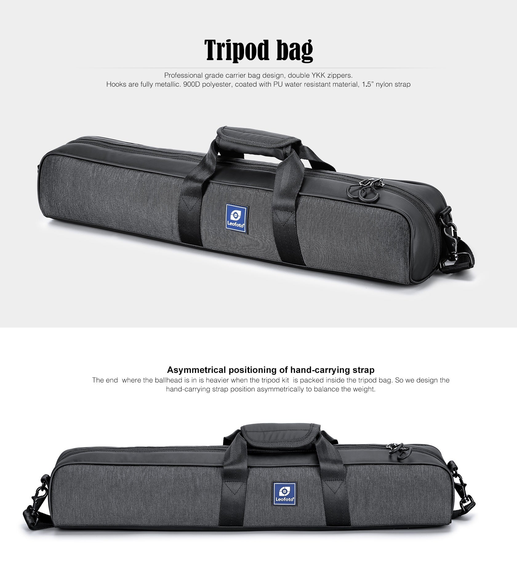 Leofoto LQ-365C Premium Carbon Fiber Tripod with Quick Swap Center Column+Apex Platform and Tripod Bag