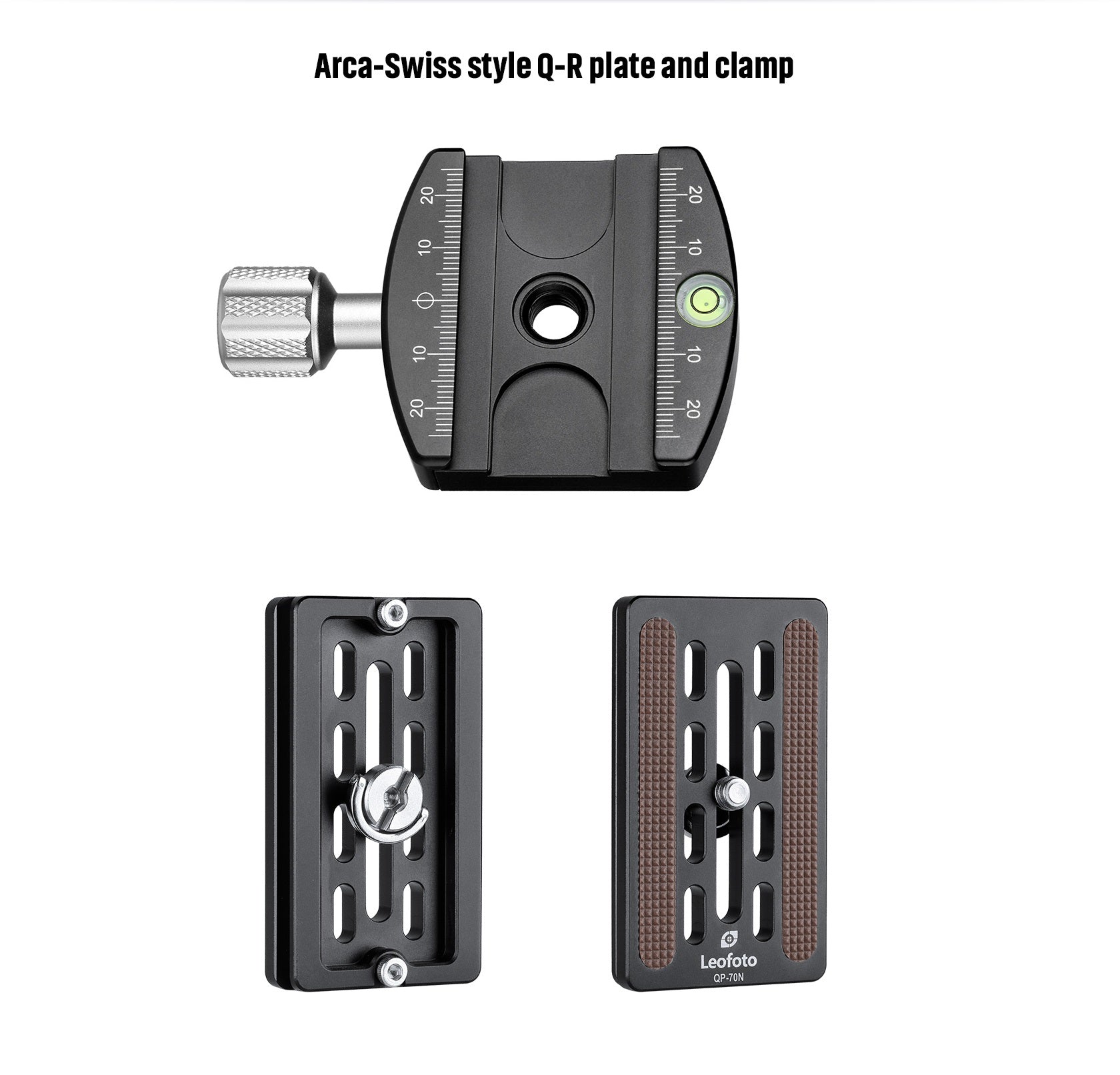 Leofoto LH-55 Low Profile Ball Head + QR Plate | Arca Compatible