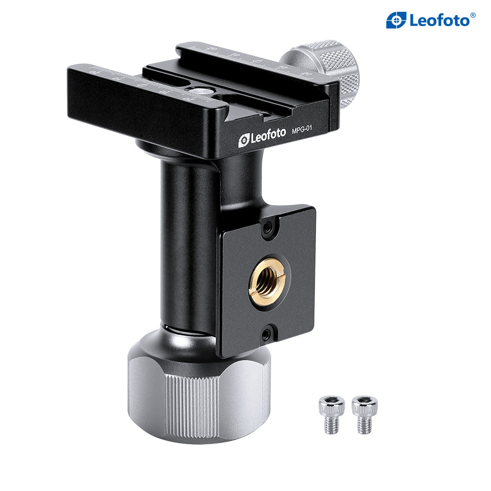 Leofoto MPG-01 Series Monopod Head Side Mount | 360° Tilting