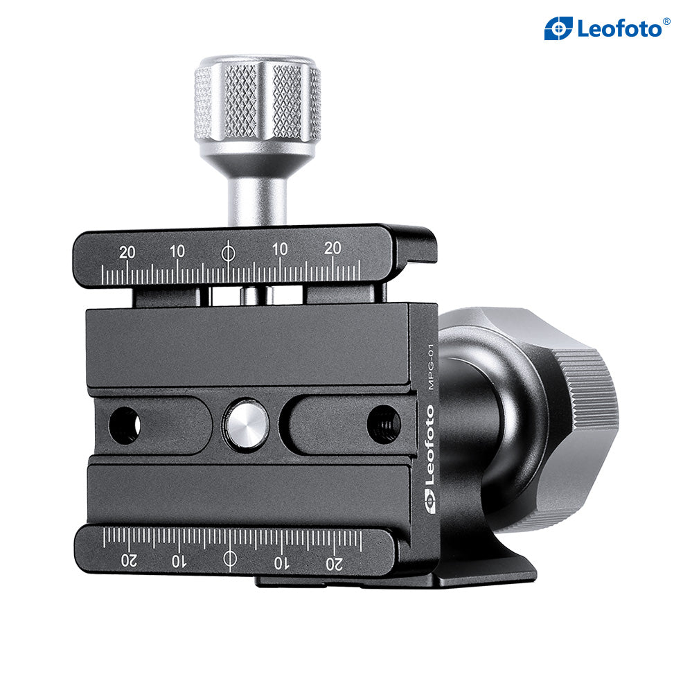 Leofoto MPG-01 Series Monopod Head Side Mount | 360° Tilting