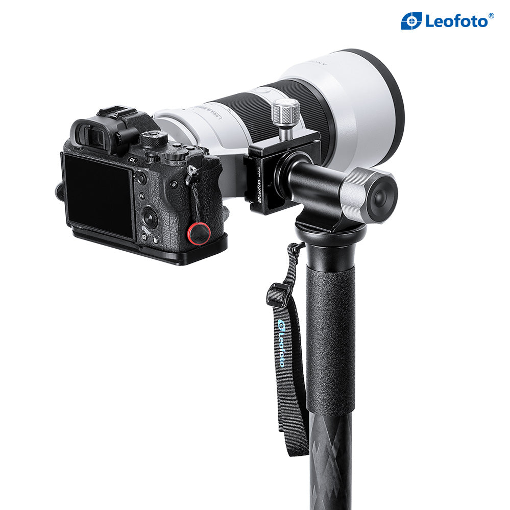 Leofoto MPG-01 Series Monopod Head Side Mount | 360° Tilting