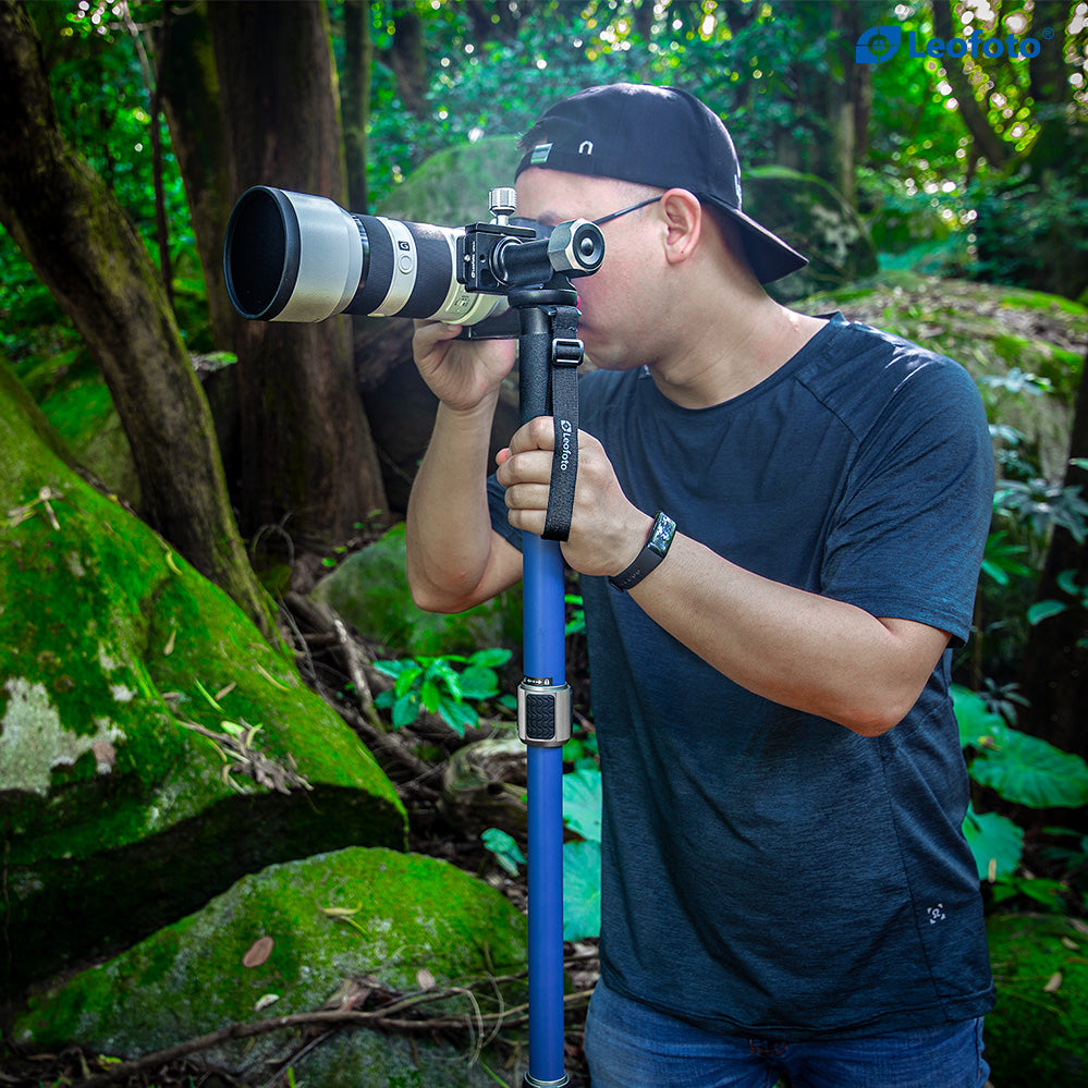 Leofoto MPG-01 Series Monopod Head Side Mount | 360° Tilting