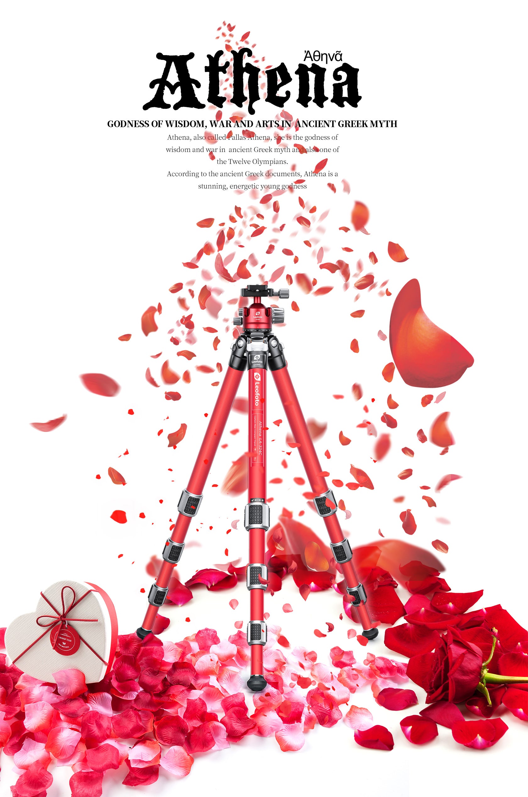 LEOFOTO LA-324C Athena Series Carbon Fiber Tripod LEOFOTO LA-324C Athena Series Carbon Fiber Tripod