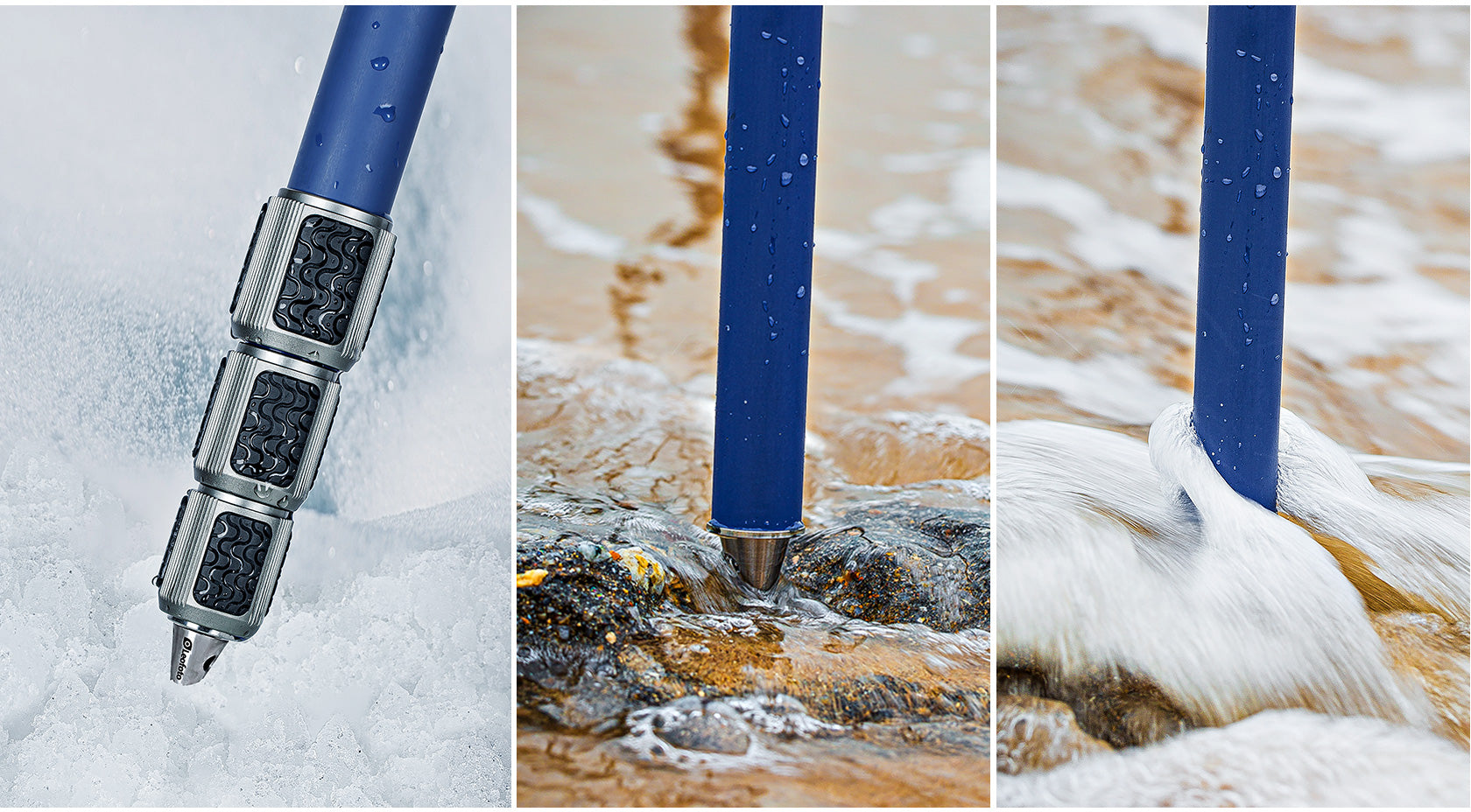 Leofoto LP-284C Poseidon Ocean Tripod + LH-30 Ballhead Set (Full Blue) | Anti-Corrosion with Titanium Foot Spike