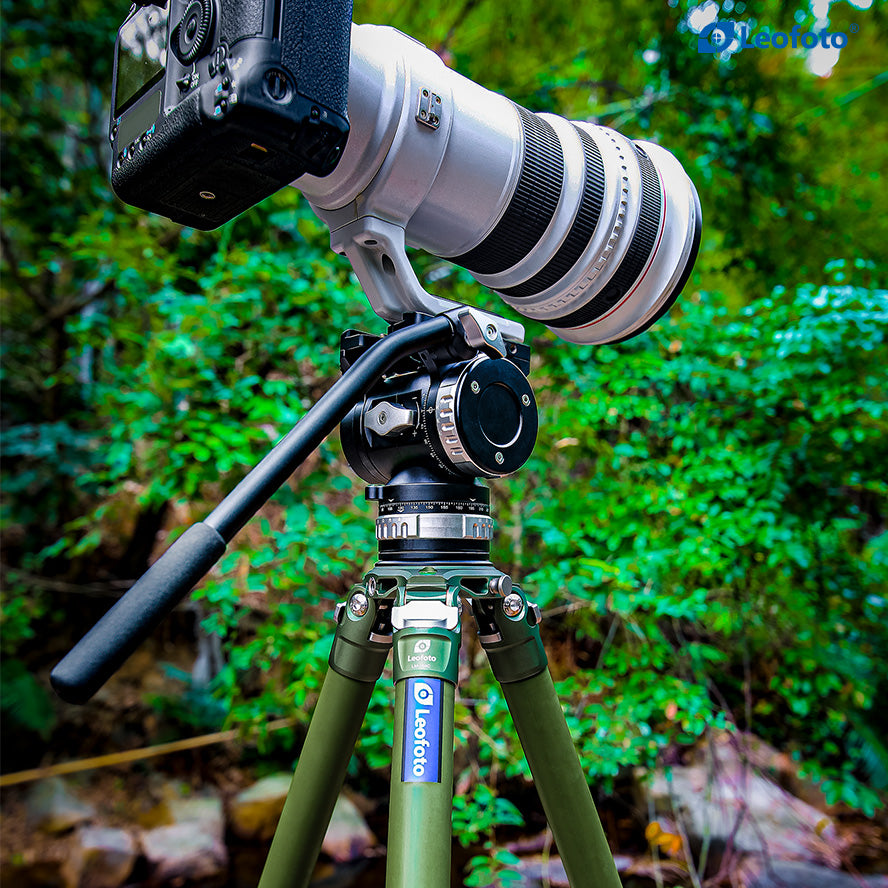 Leofoto BV-30M Pro Video Fluid Head - Manfrotto Standard