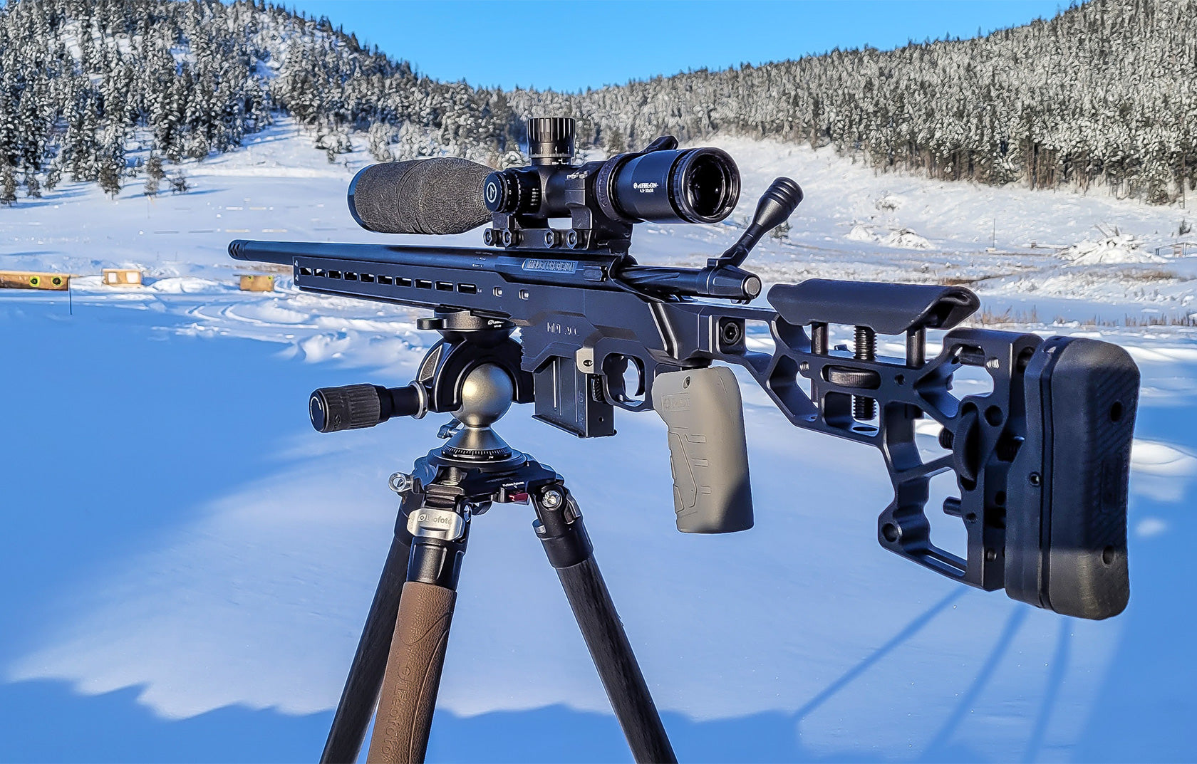 Leofoto MH-60 Full Dynamic Ball Head /w Handlebar Control | Arca Compatible | Ideal for Target Shooting