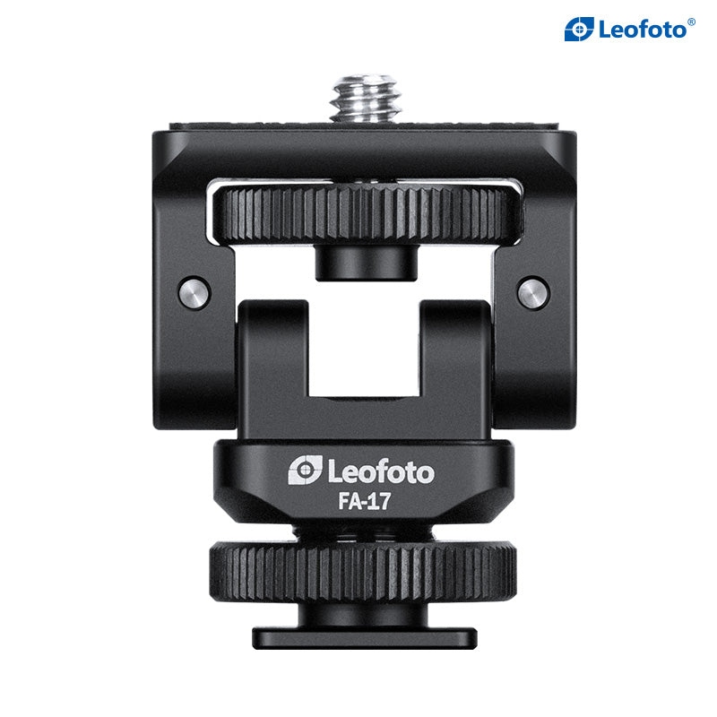 Leofoto FA-17 Swivel Head for Camera Hot Shoe 1/4