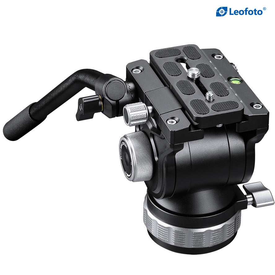 Leofoto BV-15 (Knob Clamp) / BV-15L (Lever-Release Clamp) Fluid Video Head - Arca Standard