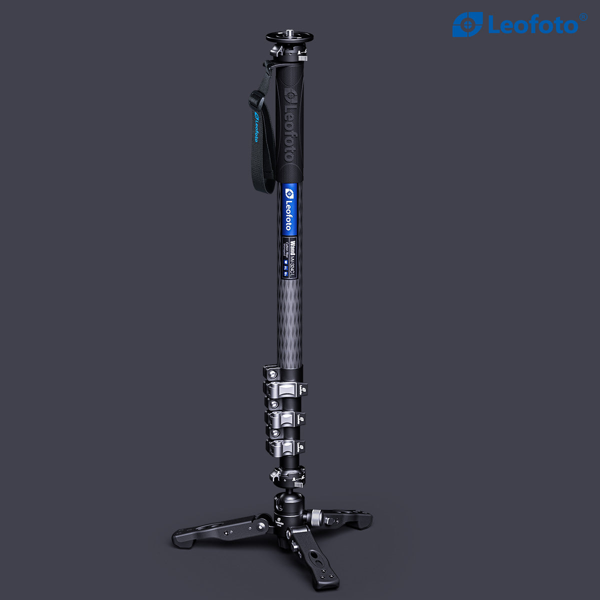 Leofoto MV-324CL(Long) + VD-03 Video Monopod System with Base Support Kit