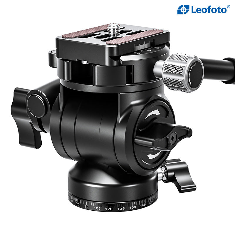 Leofoto BV-1 Mini Compact Fluid Head/ Tilt Lock Design